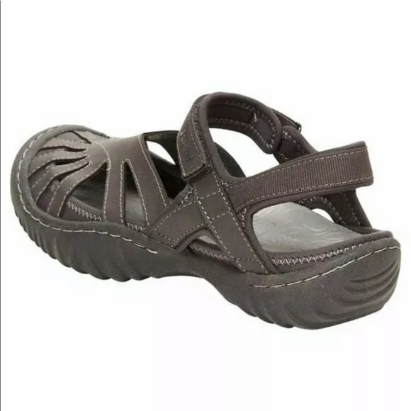 JSport Women's Mary Jane Sport Poppy Grey Sandal - Picture 2 of 5